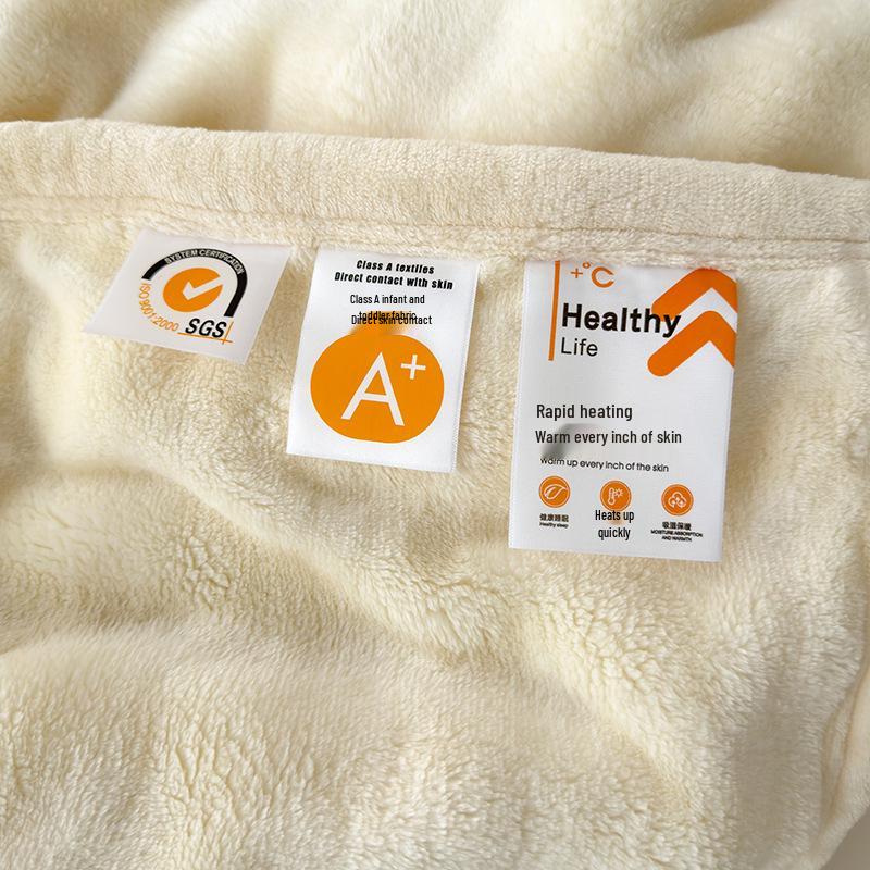 Thick Class A Rabbit Velvet Blanket – Multifunctional Solid Color Sofa Throw & Office Nap Blanket Gift