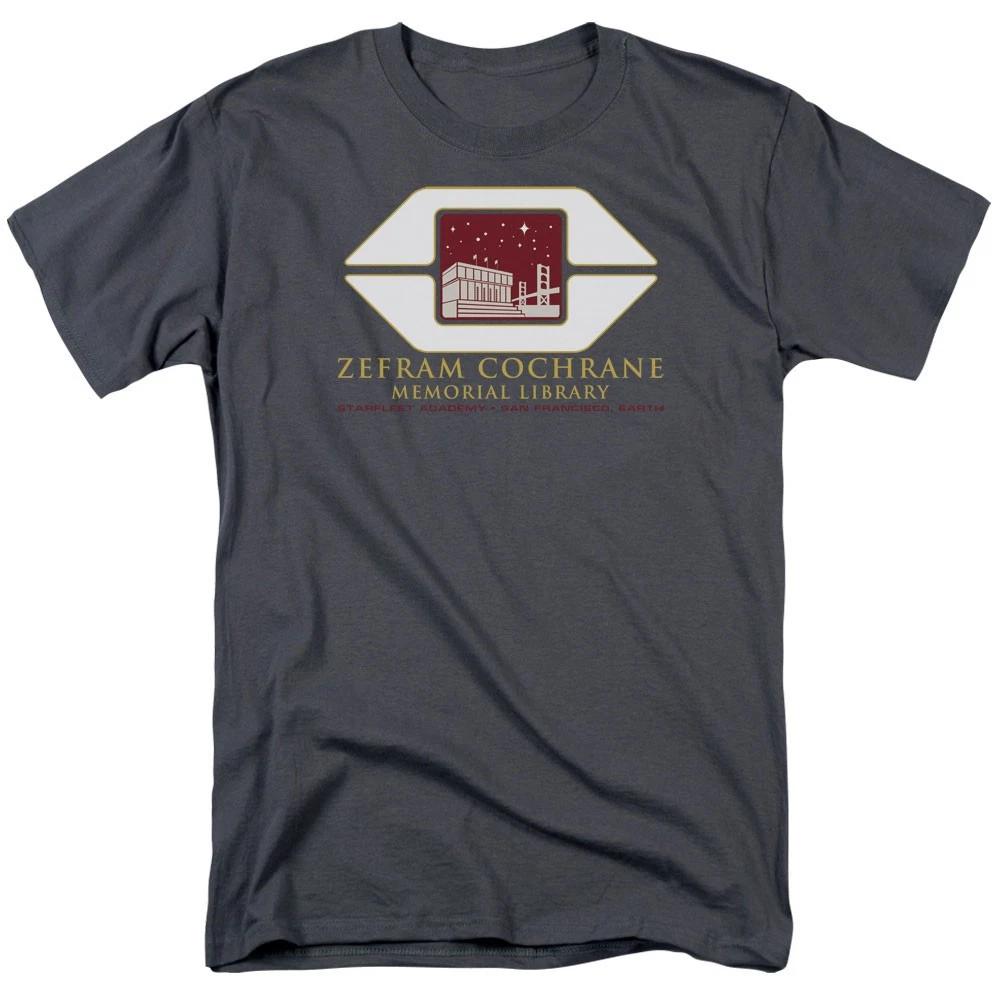 Star Trek - Cochrane Library - Unisex Short Sleeve Children s T-shirt - Gray 120