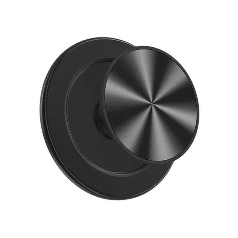 

52 Magnet Magnetic Folding Mobile Phone Grip Holder Socket Pocket For Magsafe IPhone Samsung Safe Ring Finger Expanding Stand чёрный