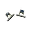 5/20pcs Type-C Jack Type-C 2/4 Pin Female Connector Jack Charging Port Type C Socket Electrical Charging Base With Fixing Plate