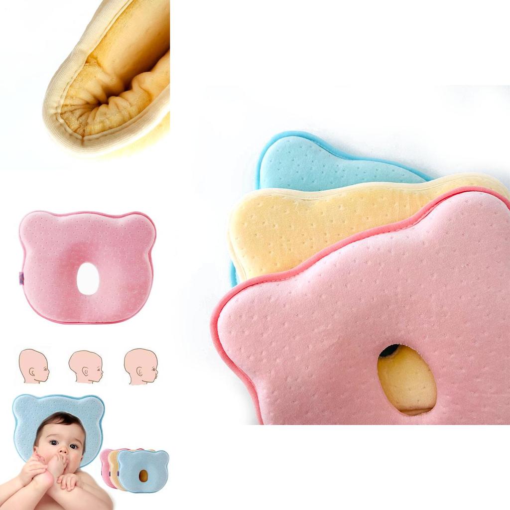 Newborn Bear Shaped Pillow For A Comfy And Correct Sleep