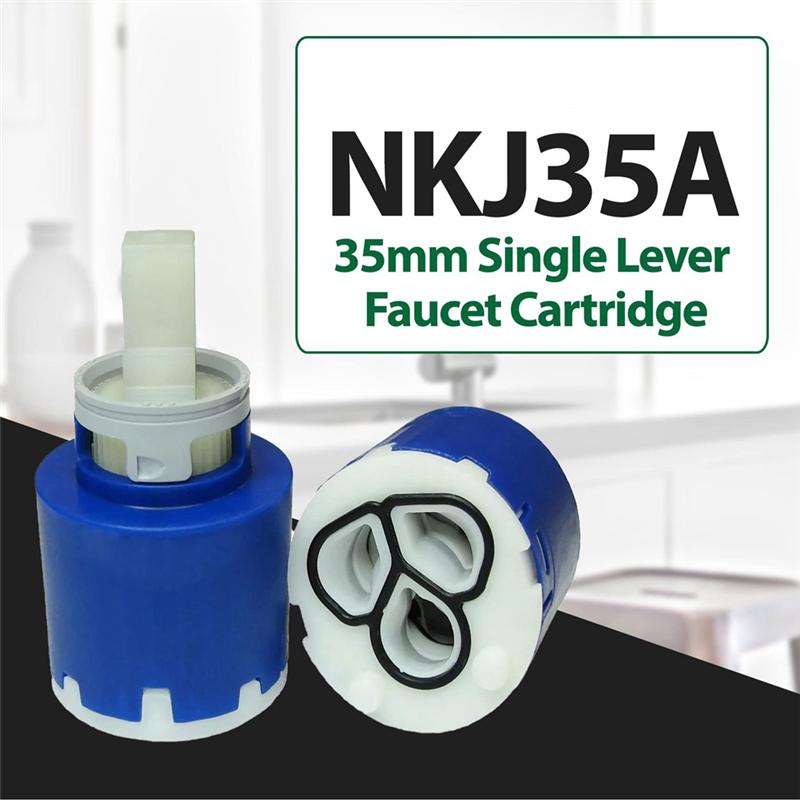 A25F-NKJ35A 35-мм сменная картридж для смесителя с правым вращением, Ремонтный комплект для однорычажного смесителя