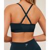 Gymshark Ruched Sports Bra Deep Petrol Blue B2a7a Udrl