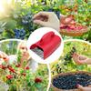 Berry Picker with Handle Pick-up Tools Berry Picker Rust Proof Fruit Harvester Blueberry Rake Ergonomic Handle