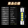 Compatible with Subaru Forester Series LED Vanity White X 4 SMD3030 LED Compatible with Visor Interior 2 Pieces SJ/SK Lamps, Light, T6.3 29mm, Chips,