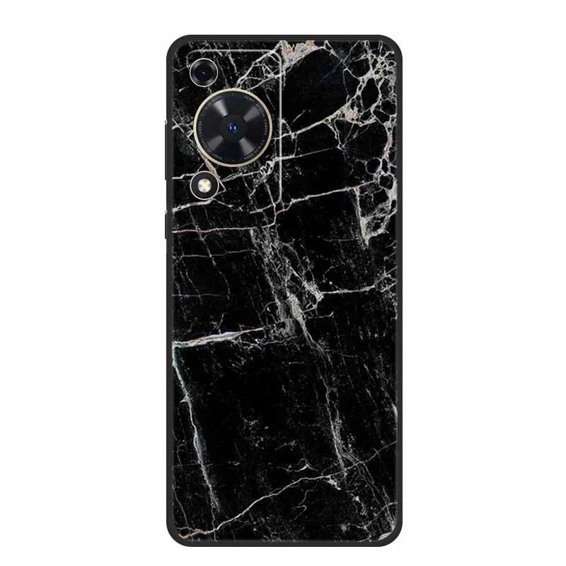 For Huawei Nova Y72s Case Y 72 S Coque Black Silicone TPU Soft Back Cover For Huawei Nova Y72 Y63 Phone Case Y 63 72 Funda Shell
