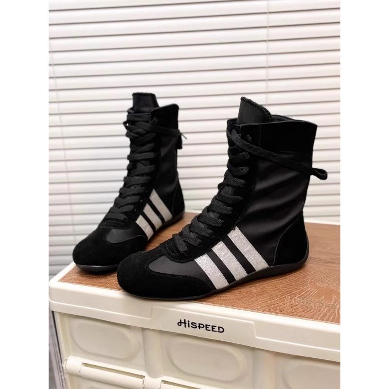 

Женские летние новые дышащие спортивные и повседневные боксерки на высокой платформе с увеличением внутренней высоты, женские универсальные ремешки 40 чёрный