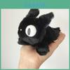 Adorable Japanese Anime Kiki Delivery Service Jiji Black Cat Plush Stuffed Doll Toy For Kids And Collectors