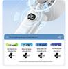2026 Handheld USB Fan: Portable, 100-Speed, Strong Wind, Ice Pack, Digital Display