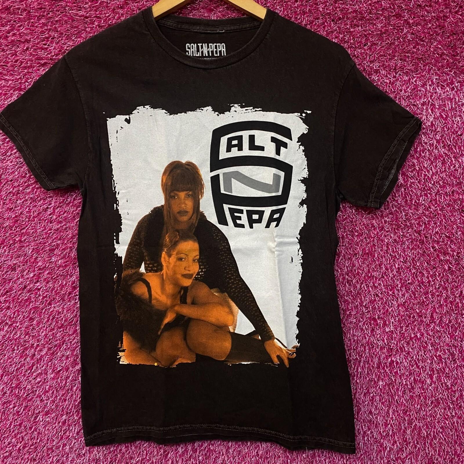 Salt N Pepa Mineral Wash Rap Tshirt size Small XXXL
