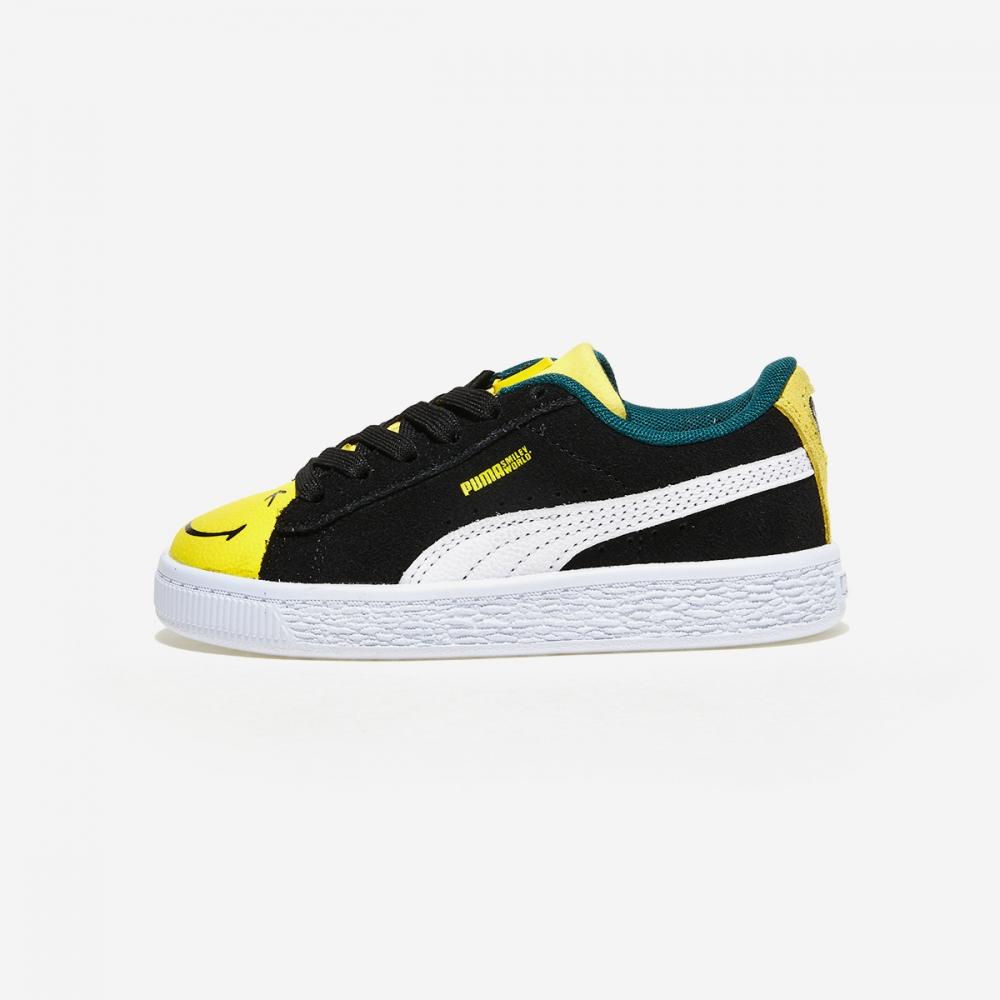 

Puma Suede Smiley World Pre School Puma BlackPuma WhiteЯрко-желтый
