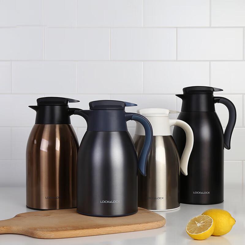 LocknLock LHC1464 2.2L Stainless Steel Vacuum Insulated Thermos Pot