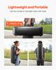 VEVOR 4/4 Full Size Violin Case, Built-in Hygrometer, Lightweight Portable Travel Carrying Bag, with Plush Lining, Shoulder Straps, Anti-Scratch