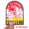 Niederlande Frosch Oeteldonk Emblem Gestickter Aufnäher Niederländischer Karneval Aufnäher Aufbügelbilder Für Kleidung DIY Feier Geschenke