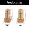 Premium M10 Lug Nut Motorcycle Wheel Screws Heavy Duty M10x1 25 Splines Lug Bolt for Go Kart Bike & Utility Vehicle