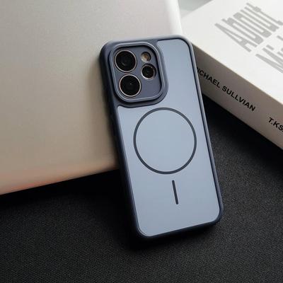 OPPO Reno15 Ultra-Thin Magnetic Ring Phone Case: Simple, Fashionable, Full Coverage, Drop-Proof.