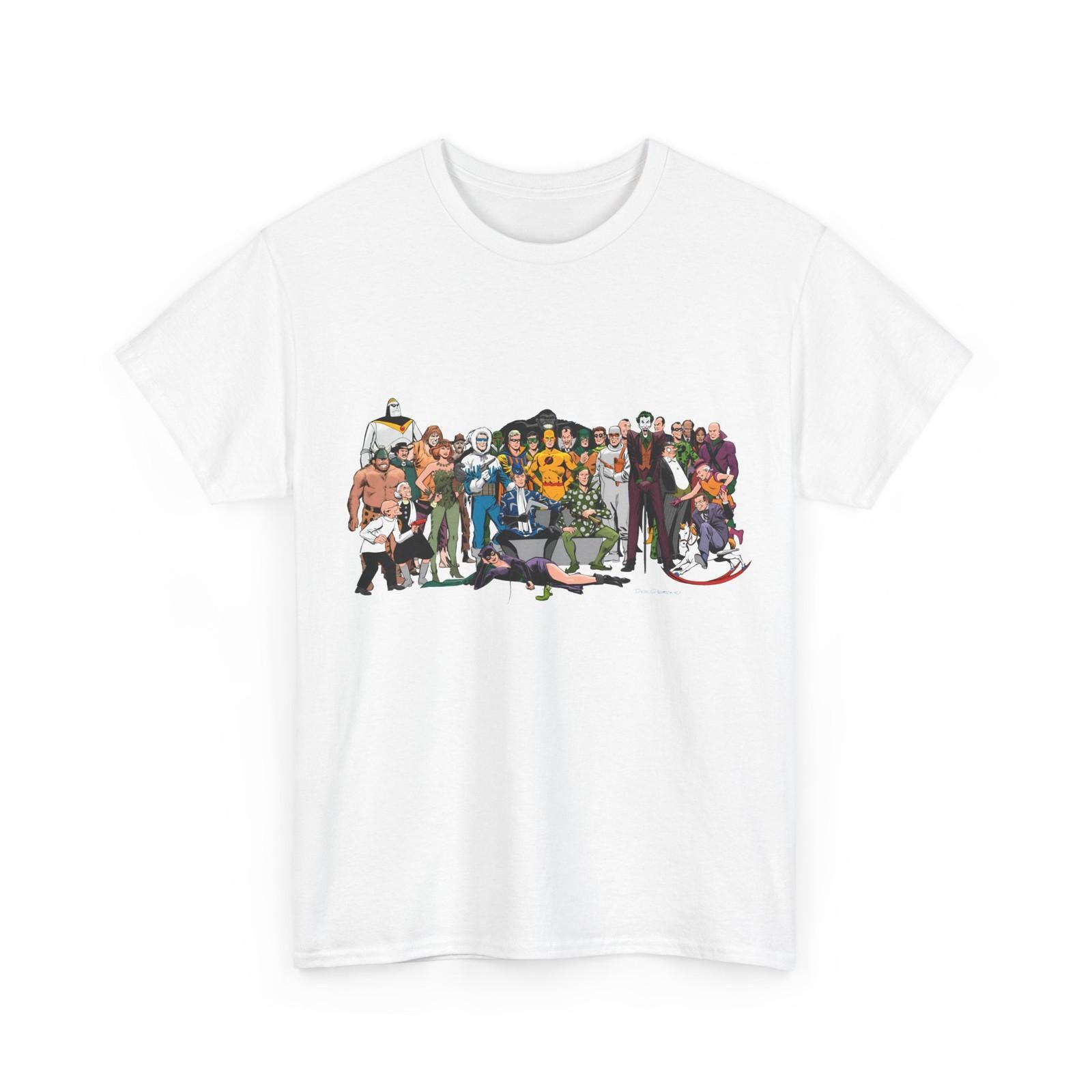 Secret Origins of Super-Villains T-Shirt - DC Comics - Joker, Catwoman, Grodd S разноцветный