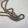[Pre-Owned] Ysl Kate Silver Logo Chain Crocodile Pattern Embossed Glossy Calfskin Leather Tassel Crossbody Shoulder Bag Medium - Excellent #4O0005