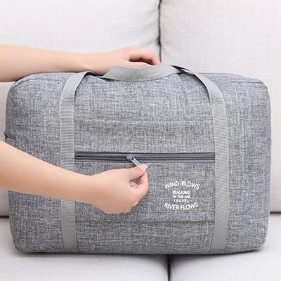 Large Capacity Waterproof Folding Handbag Travel Bag Men and Women Business Trip Bag Short Distance Travel Bag Single Shoulder Luggage Trolley Bag