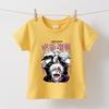 Jujutsu Kaisen Gojo Anime Print Baumwoll-T-Shirts für Jungen Mädchen Kinder Kurzarm Sommer-T-Shirt Lässig Tägliche Kleidung