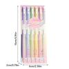6Colors/Set Acrylic Painting Colored Gel Pen Press Type Drawing Colored Pen  Gift
