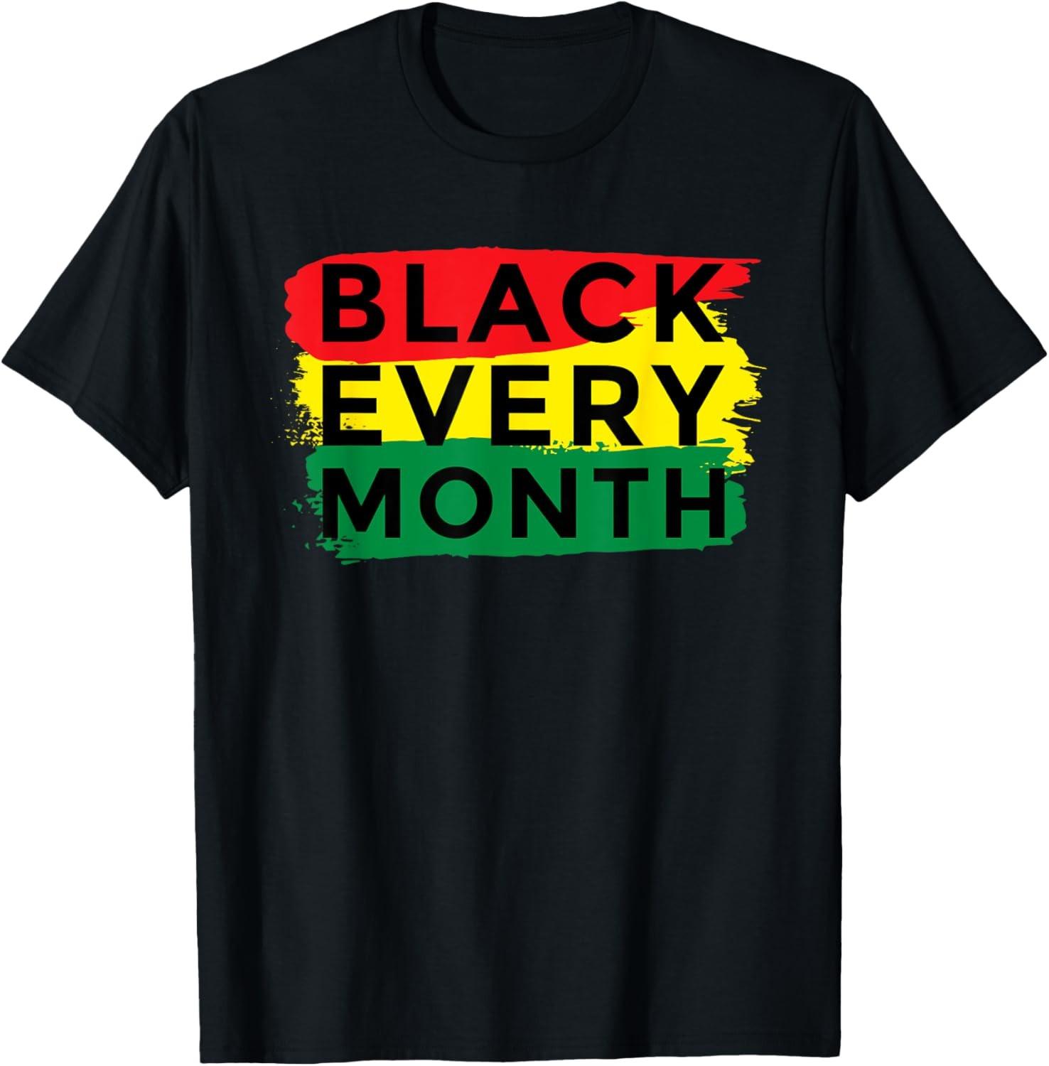 Black History T Shirts | Black History Month T-Shirt S разноцветный