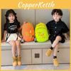 Adorable Korean Style Colorful Canvas Backpack For Kids With Light And Comfortable Design