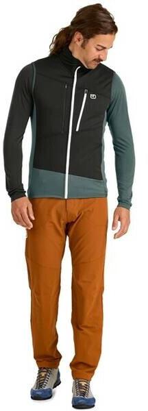 Jacke Ortovox Fleece Grid Weste M (87216) dunkelarktisches Grau