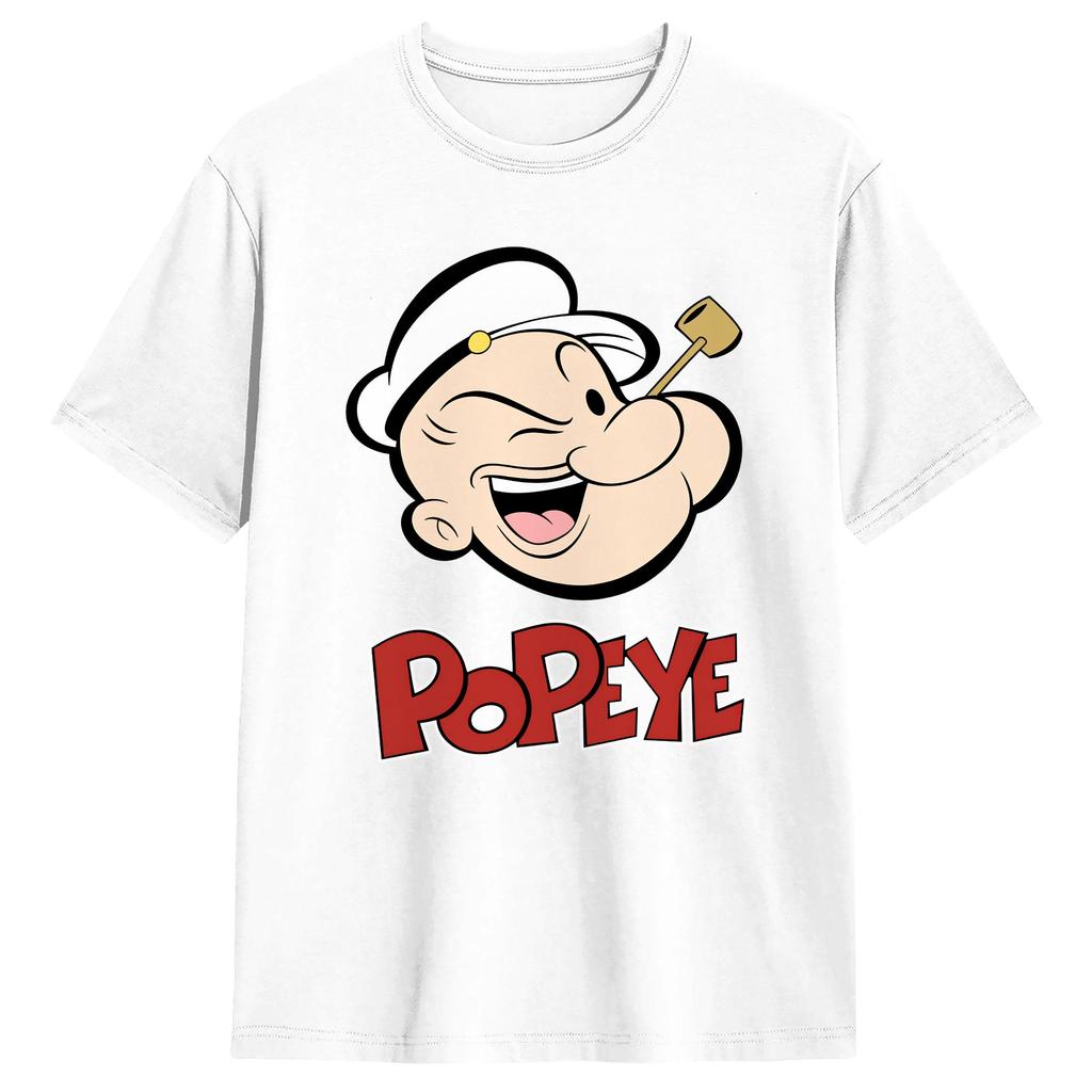Popeyed The Sailorunisex Cotton Tshirt For Unisexs Summer Streetwear Tshirts Fashion Tees Oversize Cheap Tops
