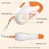 LED Einziehbare Hundeleine mit Licht für Welpen, Kleine Hunde, Mittlere Hunde, Große Hunde, Katzen, Haustierleine, Halsbandzubehör 3m/5m