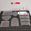 Acrylic Ripple Dessert Display Stand for Weddings and Buffets