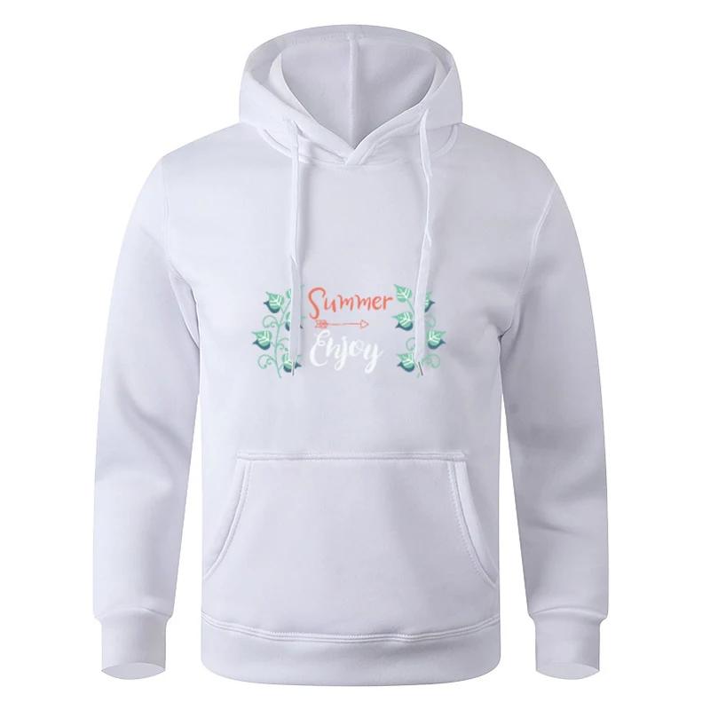 Autumn Black Gray Teens Long Sleeve Hooded Sweatshirt Hoodie Sportswear