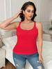 Popular Lace Sling Vest Women's Summer High Elasticity Plus Size Outside Wearing Bottoming Shirt