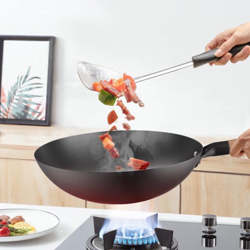 ASD Fine Iron Non-Coated Wok