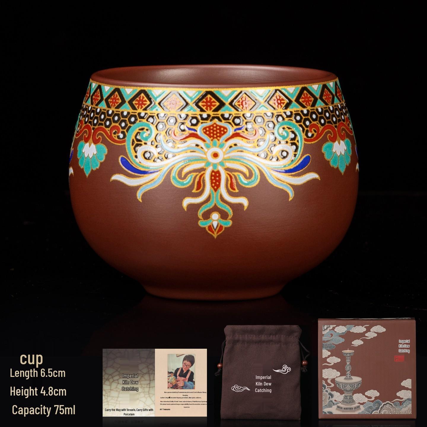 Episode 2 Rhyme Splendor Zisha Master Teacup for Personal Use