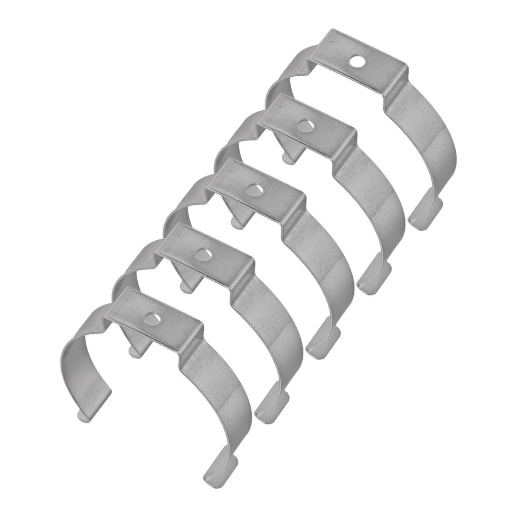 5pcs Tool Spring Terry Clamp Heavy Duty Manganese Steel Pipe Clips Set For Warehouse Multifunctional Hardware Accessories