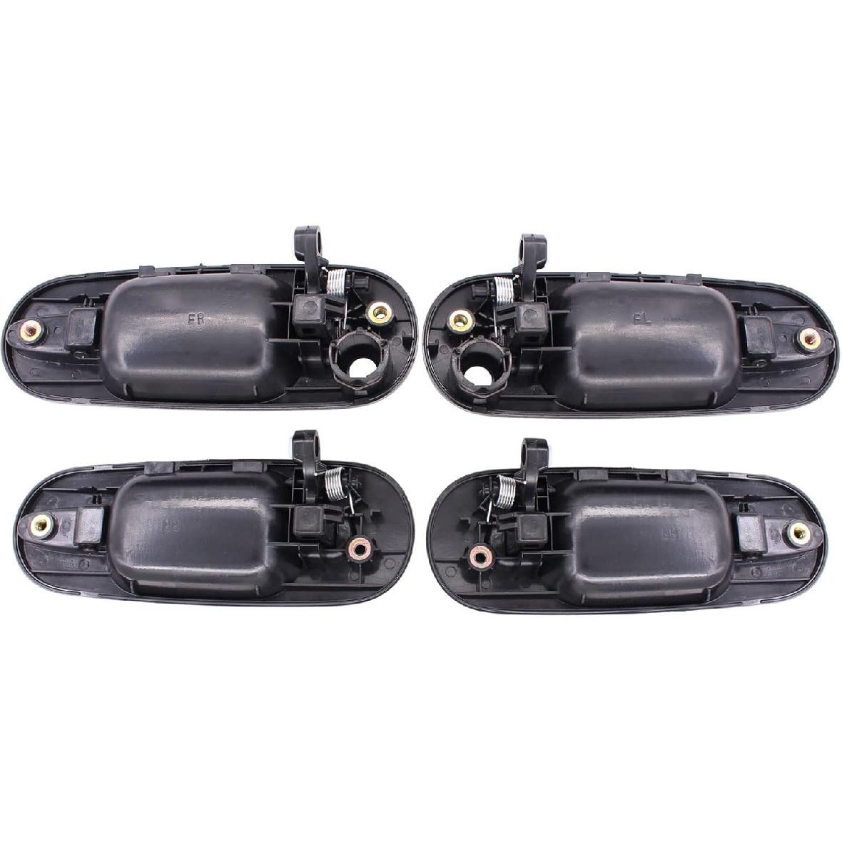 ApplianPar Front and Rear Outside Door Handle for Honda CRV 1997-2001