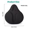 Mountain Bike Seat Cover Thickened and Widened Foam & Gel Padded Bicycle Saddle Cushion for Men Women Comfort Exercise Cover