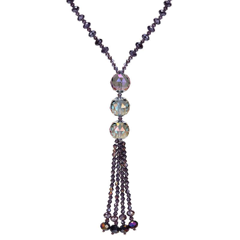 Eyecatching Crystal Necklace For Women In Vibrant Colors Ideal For Any Fashion Style