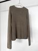 Nanyou Women's Round Neck Knit Sweater - Autumn/Winter