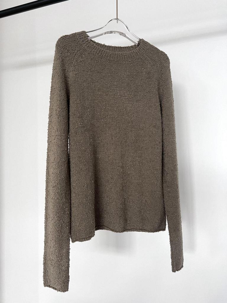 Nanyou Women's Round Neck Knit Sweater - Autumn/Winter