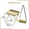 Foldable Backpack Stool Camp Chair Fishing Carry Bag Travel for Activities