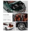Modello di auto giocattolo in lega pressofusa Benz GLS63 AMG in scala 1/24, modello di auto giocattolo in metallo, SUV, con suono e luce, per bambini