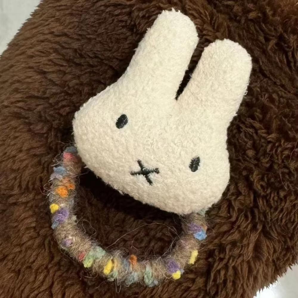 Miffy Kreslená Gumička do vlasů Sponka do vlasů Špendlík Klip na ofinu Přívěsek Sladký Dárek k Narozeninám Vánocům Hračky pro Dívku