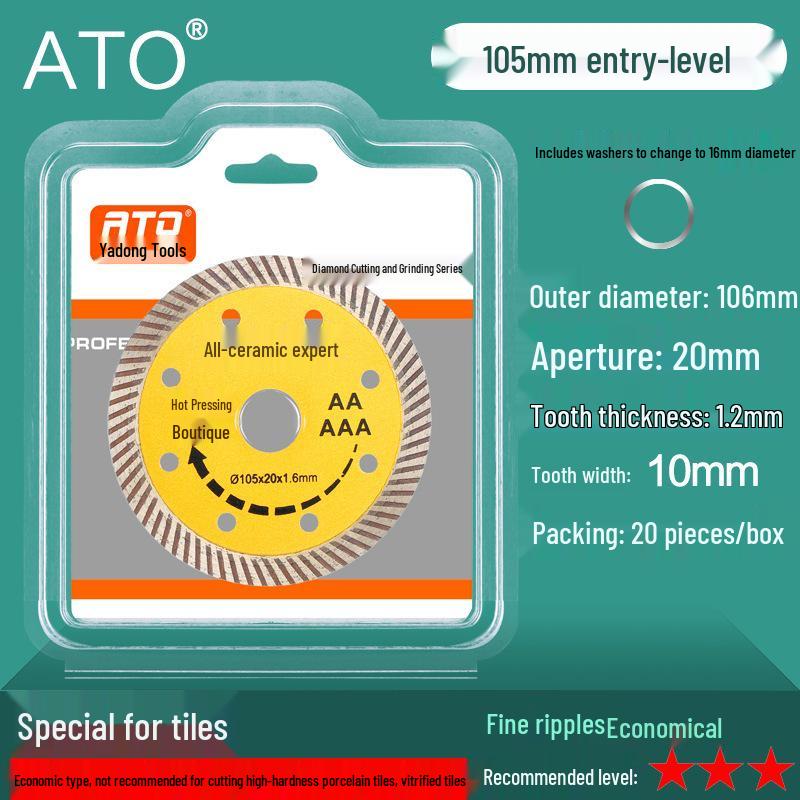 Diamond Saw Blade 114mm, 105mm Tile Cutter, Concrete Groove, Ceramic & Marble Specialty Blade