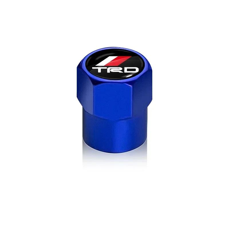 Car Tyre Hexagonal Valve Stem Cover Dust Caps Accessories For Toyota TRD RAV4 Avensis Yaris Levin Crown Vios Sienna Corolla