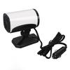 Car Heater 2 In 1 Cooling and Heating Compact Car Windshield Defroster Defogger 150W 12V White