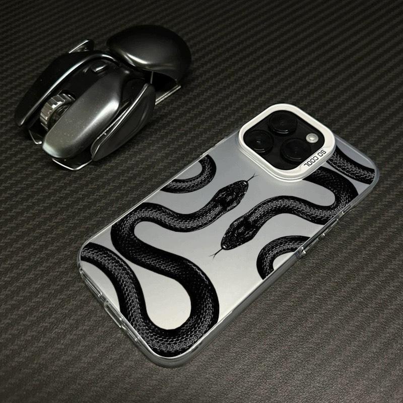 Python for Apple 15/14/16 Promax Mobile Phone Case Personalized Creative iPhone12/11Pro Hard Case 8