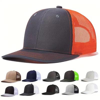 Nová Unisex čiapka Trucker Baseballová čiapka v štýle mierne zakriveného okraja Muži Ženy Neformálne Priedušná letná čiapka