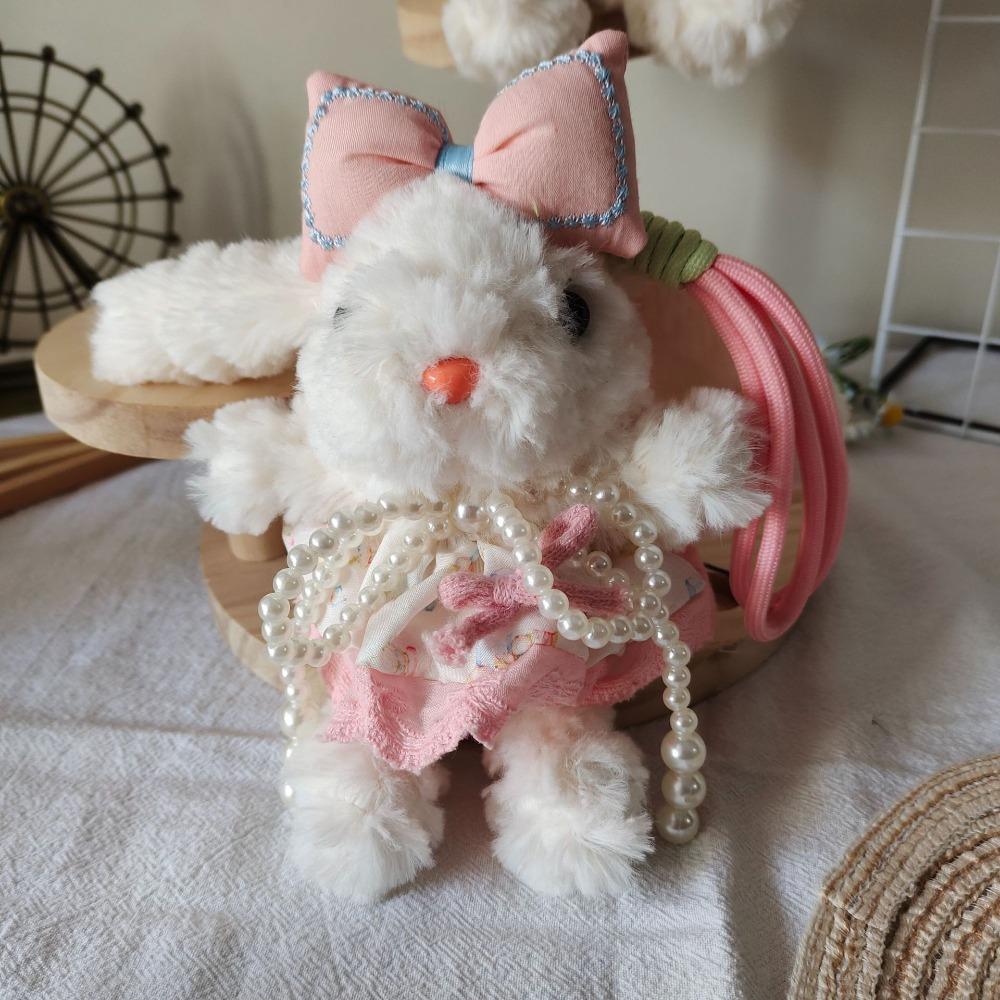 

Мультяшный кролик кукла кулон плюшевый подвесной декор новый кукольный брелок подарки B